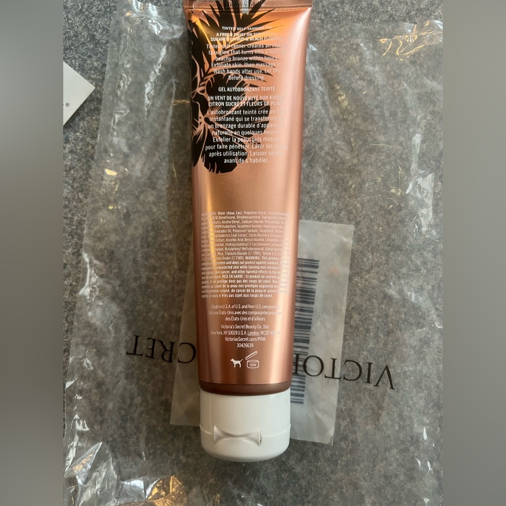 PINK SUN KISSED VACAY TINTED SELF TANNING GEL *NEW* * DISCONTINUED* - Picture 2 of 4